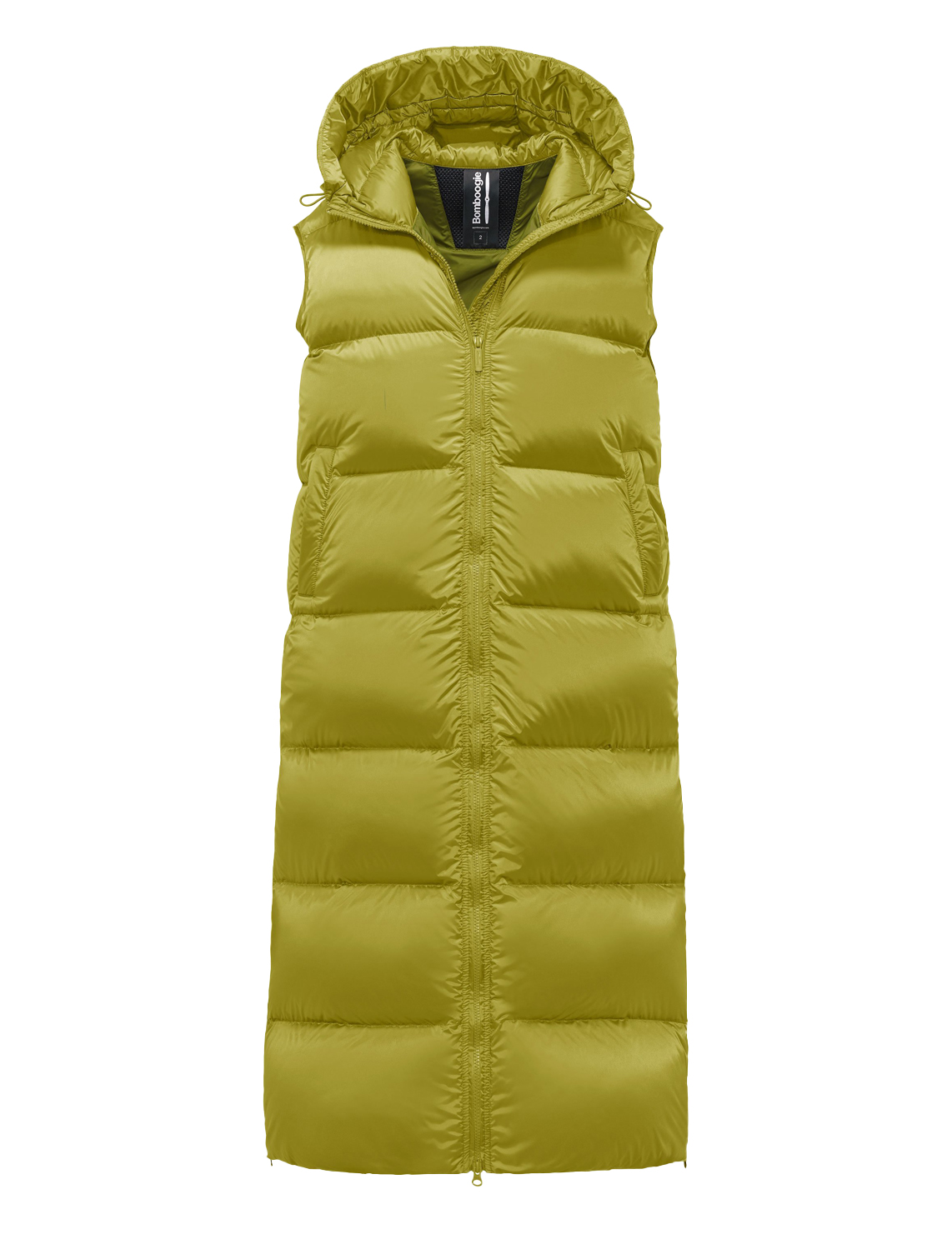 Женский жилет pola down vest Bomboogie Зеленый