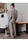Женские брюки tailored Marella Бежевые