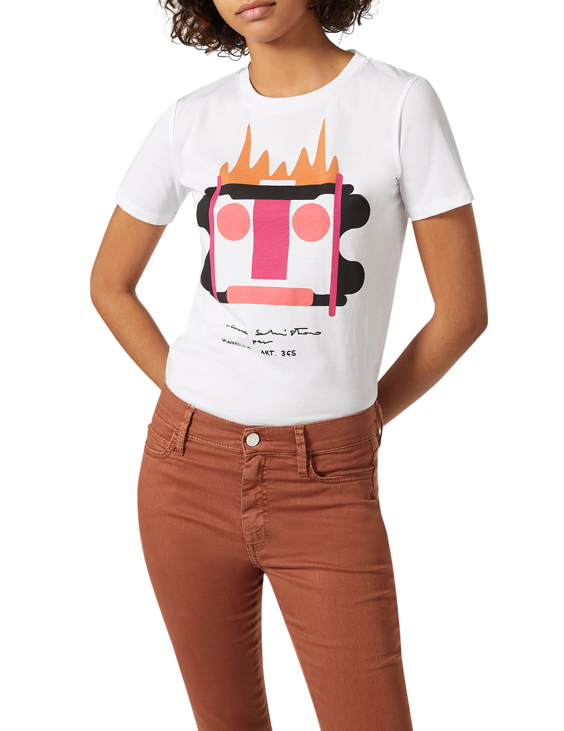 Жіноча футболка elgar Marella Біла