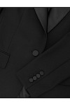 Женский пиджак della Reiss Черный