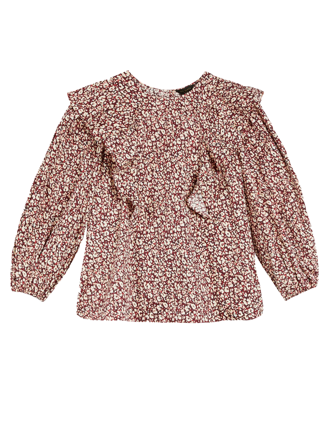 Женская блуза sanjaa Ted Baker Коричневая