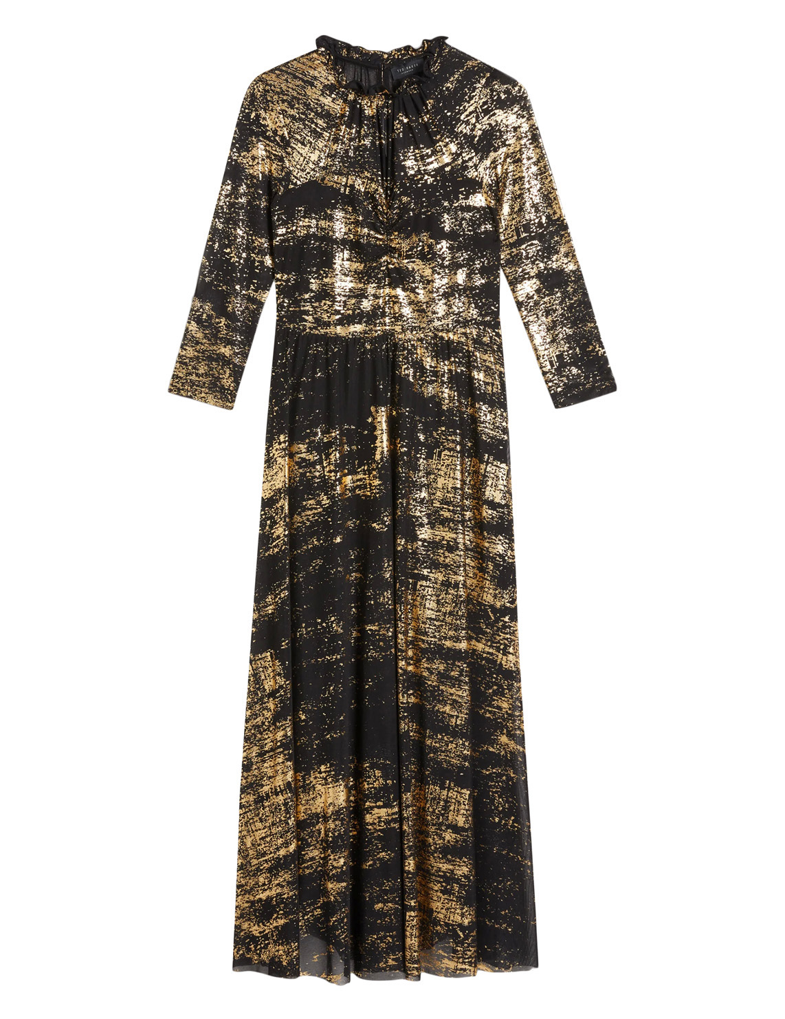 Женское платье iggiey Ted Baker Черное / Золотое